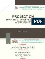 Project On: Park This - Park Anywhere (Android App)