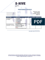 Proforma Invoice: . BALANCE DUE:???????????