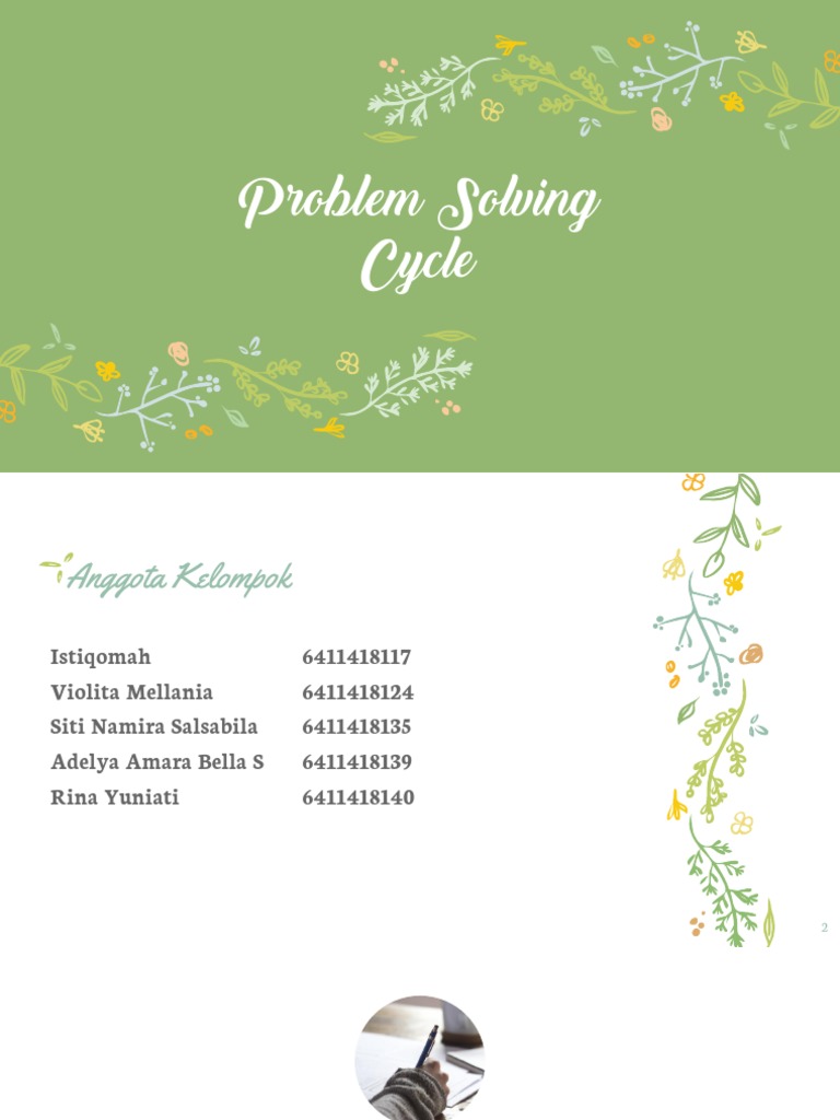 Problem Solving Cycle | PDF