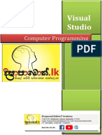 Computer Programming With Visual Studio