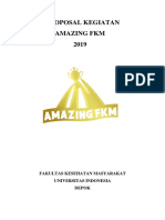 Proposal Kegiatan Amazing FKM UI PDF