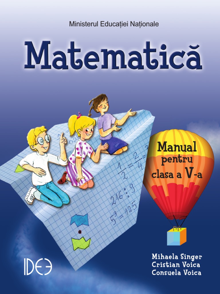 Manual Matematica Clasa 5 Ed Idee