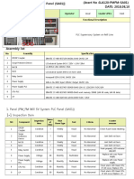 PM_ FM Mill SV System PLC Panel (SA01) Inspection Report