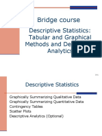 Bridge Course - Descriptive Statistics