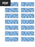 bingo housie ticket generator excel sheet