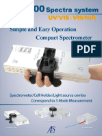 Simple and Easy Operation Compact Spectrometer: Uv/Vis Vis/Nir