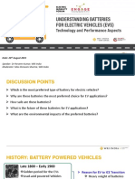 Understanding Batteries For EV - PPT PDF