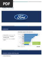Ford Supply Chain Overview and Strategy | PDF | Lean Manufacturing ...