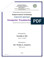 Computer Troubleshooting: Empowerment Technology