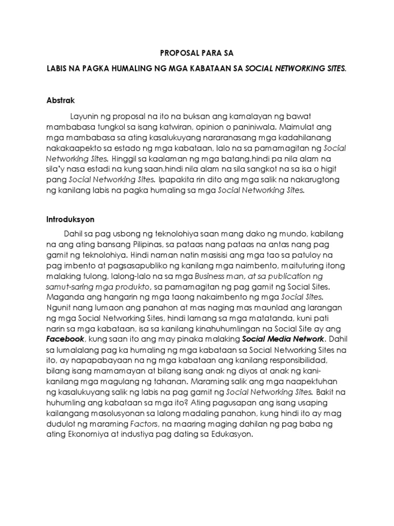 Proposal | PDF