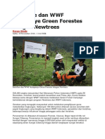 Innisfree Dan WWF Kampanye Green Forestes Dengan Newtrees