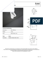 Rak Phoenix Urinal Bowl 35cm PDF