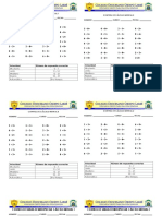 Set Cálculo Mental 1 (3ro y 4to)