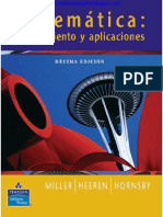 Matemática Razonamiento Y Aplicaciones - Miller, Heeren & Hornsby (10ma Edición)