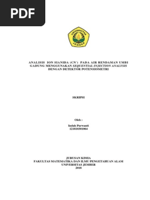 Skripsi Kimia | PDF