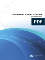 Lengua y Literatura Guia de Laasignatura