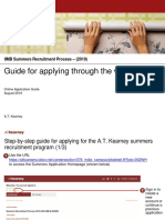 Guide For Applying Through The Website: IIMB Summers Recruitment Process (2019)