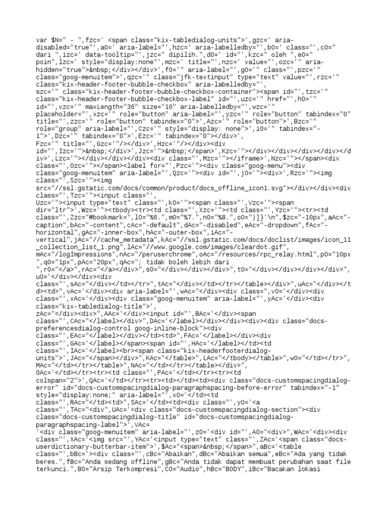 Struktur Header dan Footer Dokumen | PDF | Human–Computer