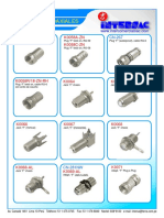 Conectores Coaxial Intersac (BNC)