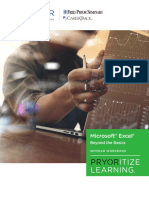 Microsoft Excel Beyond The Basics Workbook
