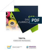 Diseño Curricular de Formación Profesional Textil Mendoza 2019