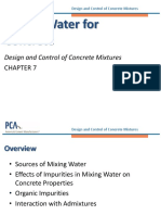 PCA Chapter 7 - Mixing Water For Concrete