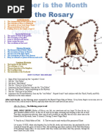 Rosary How To Pray Poster