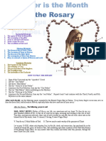 Rosary How To Pray Poster