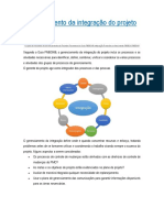 Gerenciamento Da Integração Do Projeto