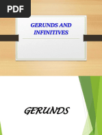 Gerunds and Infinitives