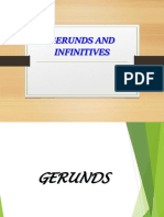 GERUNDS AND INFINITIVES: A guide to usage and forms