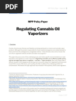 MPP Policy Paper - Regulating Cannabis Oil Vaporizers