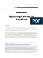 MPP Policy Paper - Regulating Cannabis Oil Vaporizers