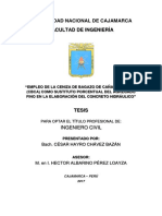 Empleo de ceniza de bagazo de caña en concreto