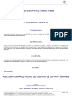 Acuerdo Gubernativo 27-2008