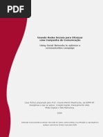 Usando Redes Sociais Para Otimizar Uma Campanha de Comunicacao