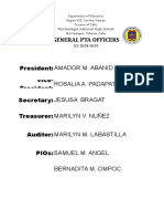 Pta Officials s.y. 2018-2019