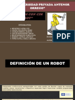 Robot multifuncional reprogramable con varios grados de libertad