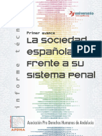 Estudio Sociedad Española y Sistema Penal