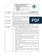 8.1.8.7 Sop Pelatihan Dan Pendidikan Untuk Prosedur Baru, Bahan Berbahaya, Peralatan Baru