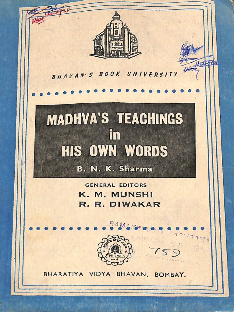 Madhva's Teachings | PDF