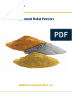 Cooksongold Advanced Metal Powders 2016