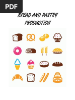 bread and pastry production