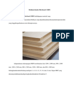 Medium-Density Fiberboard (MDF) Adalahpapan Material Yang
