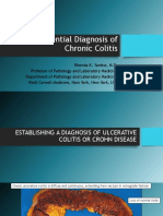 The Differential Diagnosis of Chronic Colitis