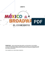 Libreto Mexico A Broadway