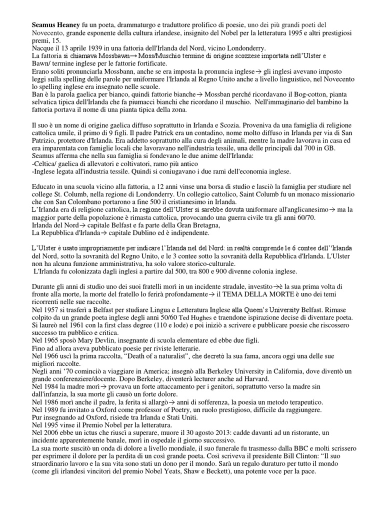 Seamus Heaney | PDF, image size:768x1024