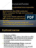 RBC, Structure and Function