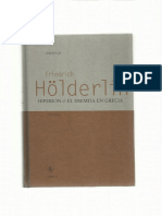 Friedrich Holderlin Hyperion Hiperion Ed