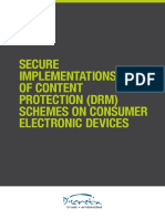 Secure Implementation of Content Protection Schemes On Consumer Electronic Devices PDF